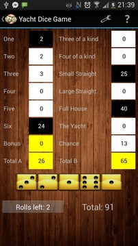 Yacht Dice Game游戲截圖2