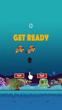 Flappy Fish HD游戲截圖1