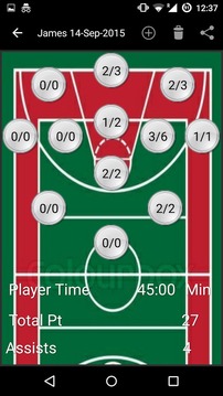 Basketball Stats V 2.9游戲截圖5