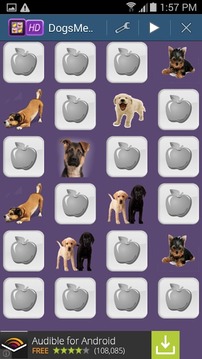 Dogs Memory Game游戲截圖2
