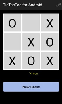 Tic Tac Toe for Android游戲截圖1
