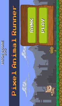 Pixel Retro Runner - Animal游戲截圖1