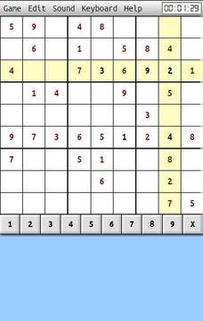 Sudoku for Brain Free游戲截圖1
