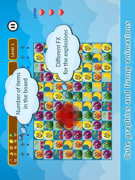 Match 3 Fruits Puzzle Game游戲截圖2