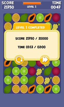 Match 3 Fruit Games For Kids游戲截圖2
