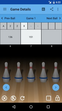 5 Pin Bowling Companion游戲截圖1