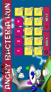 Angry Bacteria Run游戲截圖2