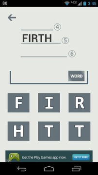 4-5-6 FREE: Word Game游戲截圖3