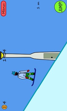 Antibored Snowboarder with Ads游戲截圖1