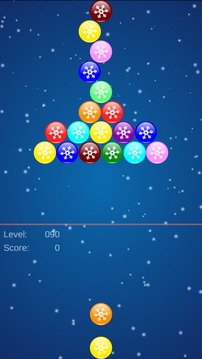 Bobble Shooter Christmas游戲截圖1