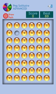 Peg Solitaire ADVANCED游戲截圖1