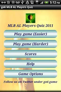 go6 MLB AL Players Quiz Free游戲截圖1