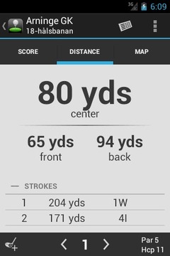 myCaddie (Demo) - Golf GPS游戲截圖2