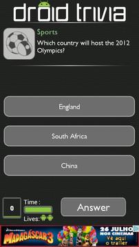 Droid Trivia游戏截图3