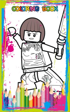 How To Color NinjaGo游戲截圖1
