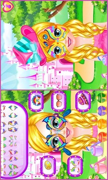 Baby Princess Face Paint Party游戲截圖4