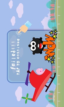 Peppie Pig Copter Racing Games游戲截圖4
