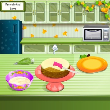 Pumpkin Cheesecake Cooking游戲截圖4