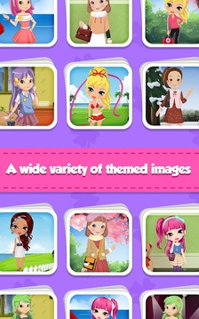 Jigsaw Puzzle - Charming Girls游戲截圖4