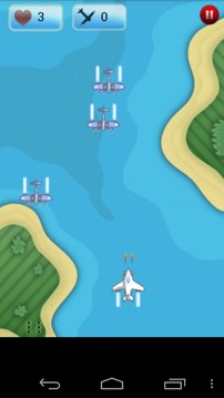 Game of Warplanes Advance游戲截圖1