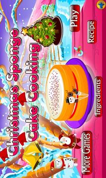 Christmas Sponge Cake Cooking游戲截圖5