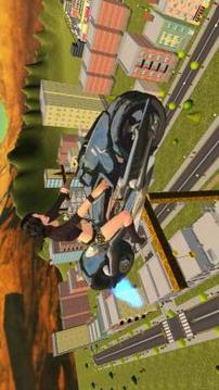 Flying Moto Bike City Ride 3D游戲截圖1