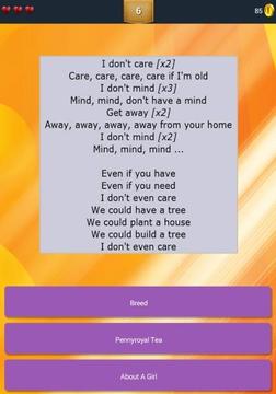 Guess Lyrics: Nirvana游戲截圖2