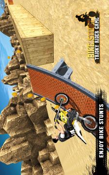 Bike Stunt Tricky Rider Game游戲截圖5