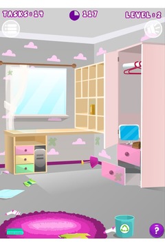Clean room and makeover游戲截圖2