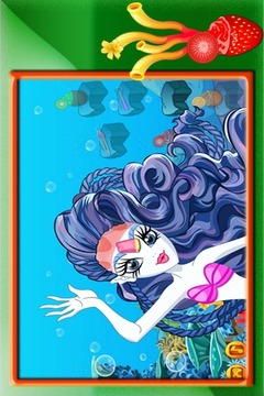 Spa Makeover :Princess Mermaid游戲截圖5