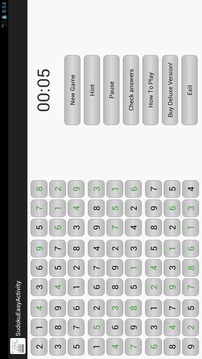 Sudoku Easy Tablet游戲截圖4