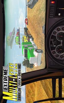 Offroad Car Transport Trailer Sim: Transport Games游戏截图5