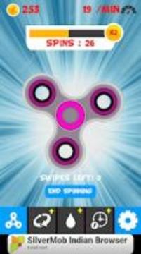 swipe spinner fidget游戲截圖5