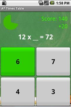 A* Times Table游戲截圖3