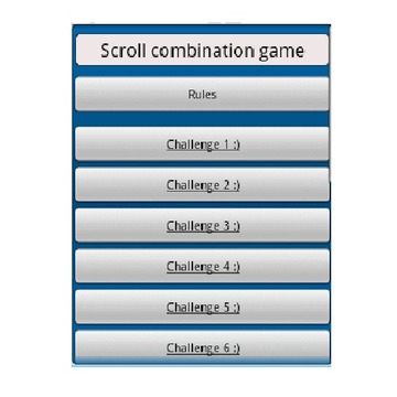 scroll combination game游戲截圖1