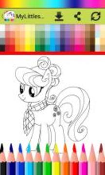 Coloring Book for My Pony游戲截圖2