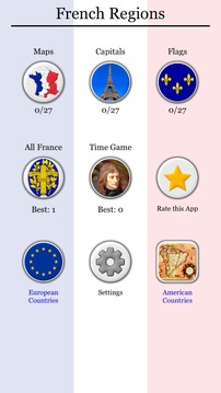 French Regions: France Quiz游戲截圖3