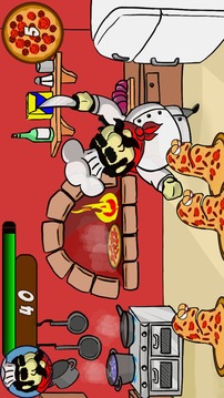 Cook VS Angry Pizzas Free游戲截圖2
