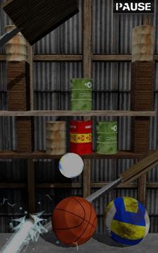 Snipe Balls: Barrils on Fire游戲截圖2