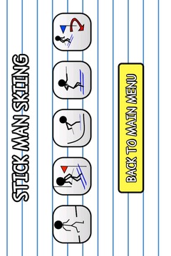 Stick Man Sports Ski Games游戲截圖5