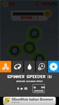 swipe spinner fidget游戲截圖2