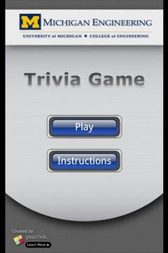 Michigan Engineering Trivia游戲截圖1
