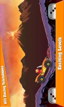 Hill Racing Teletubbies游戲截圖1