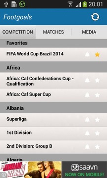 Footgoals: Football Live Score游戲截圖2