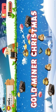 Gold Miner Christmas游戲截圖2