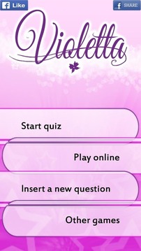 My Violetta quiz online游戲截圖2