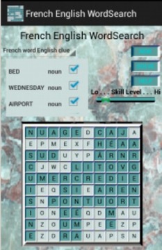 French English WordSearch游戲截圖2