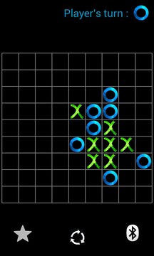 Tic Tac Toe via bluetooth游戲截圖2