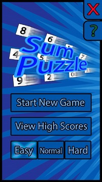 Sum Puzzle游戲截圖1