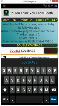 So You Think You Know Football游戲截圖3